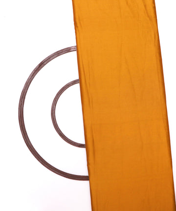 Light Mustard Colour Plain Satin Fabric
